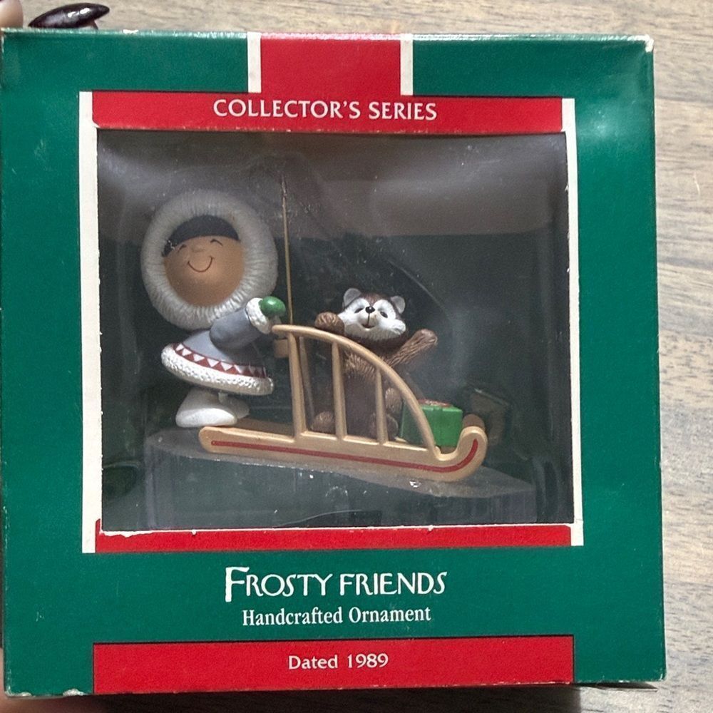 Hallmark Frosty Friends Ornament 1989 – Collector’s Series